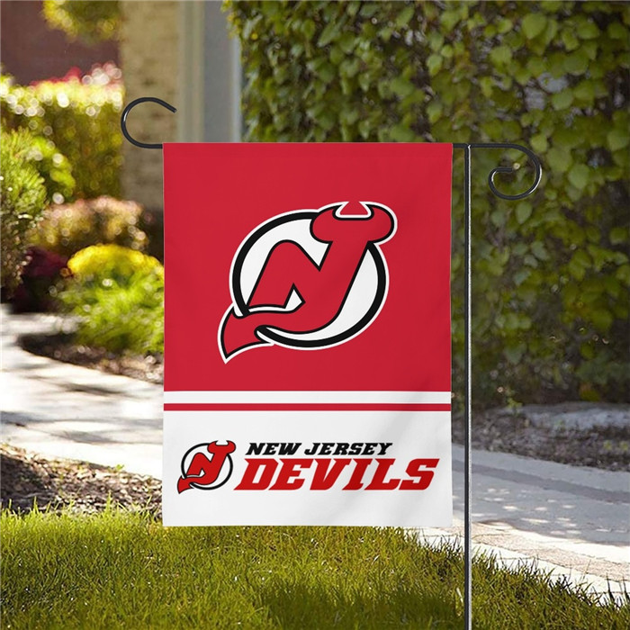 New Jersey Devils Double-Sided Garden Flag 001 (Pls check description for details)